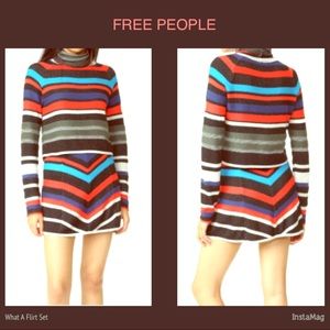 ⭐️HOST PICK⭐️FREE PEOPLE WhatAFlirt Sweater&Skirt